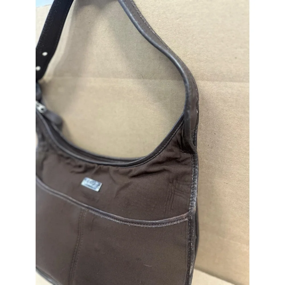 Vintage Coach Brown Ergo Hobo Leather Half‎ Moon Shoulder Bag